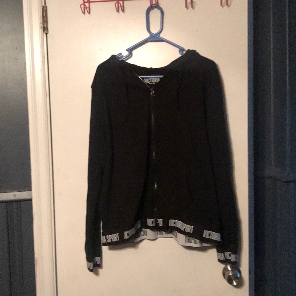 XL victoria secret black hoodie